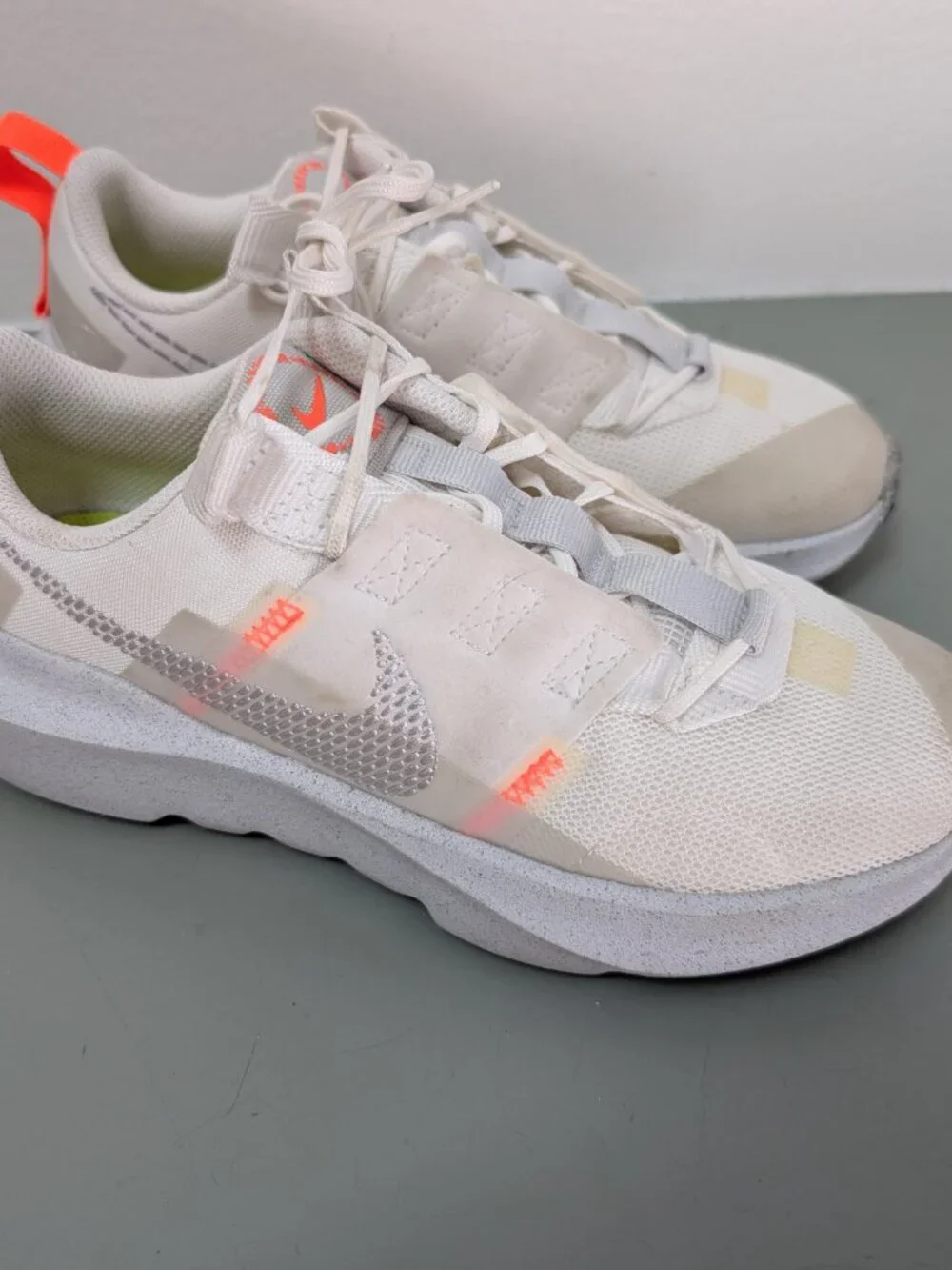 Nike Crater Impact Shoes Summit White - Size 4Y